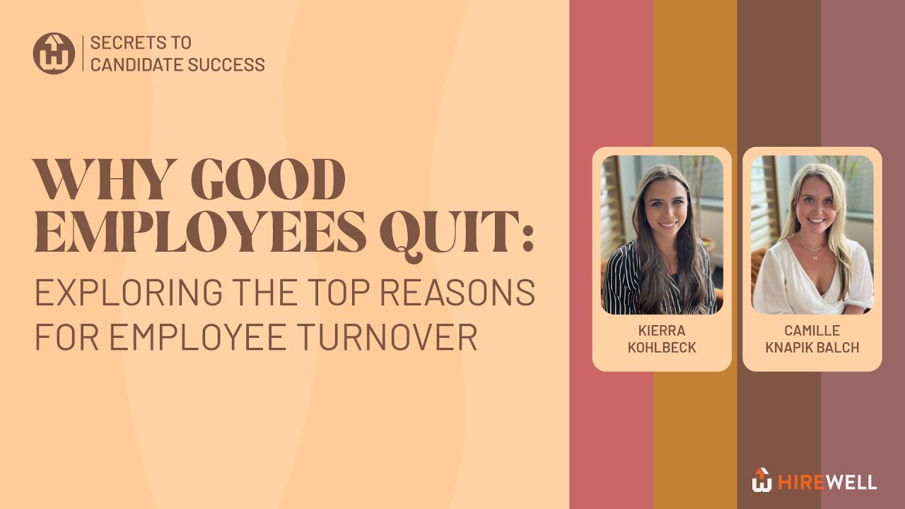 Why Good Employees Quit: Exploring the Top Reasons for Employee Turnover [Ep 20]