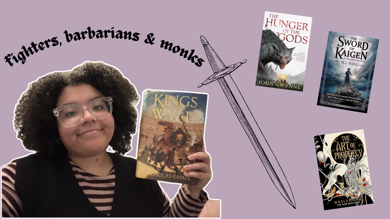 books about fighters ⚔️ choosing my tbr from d&d classes