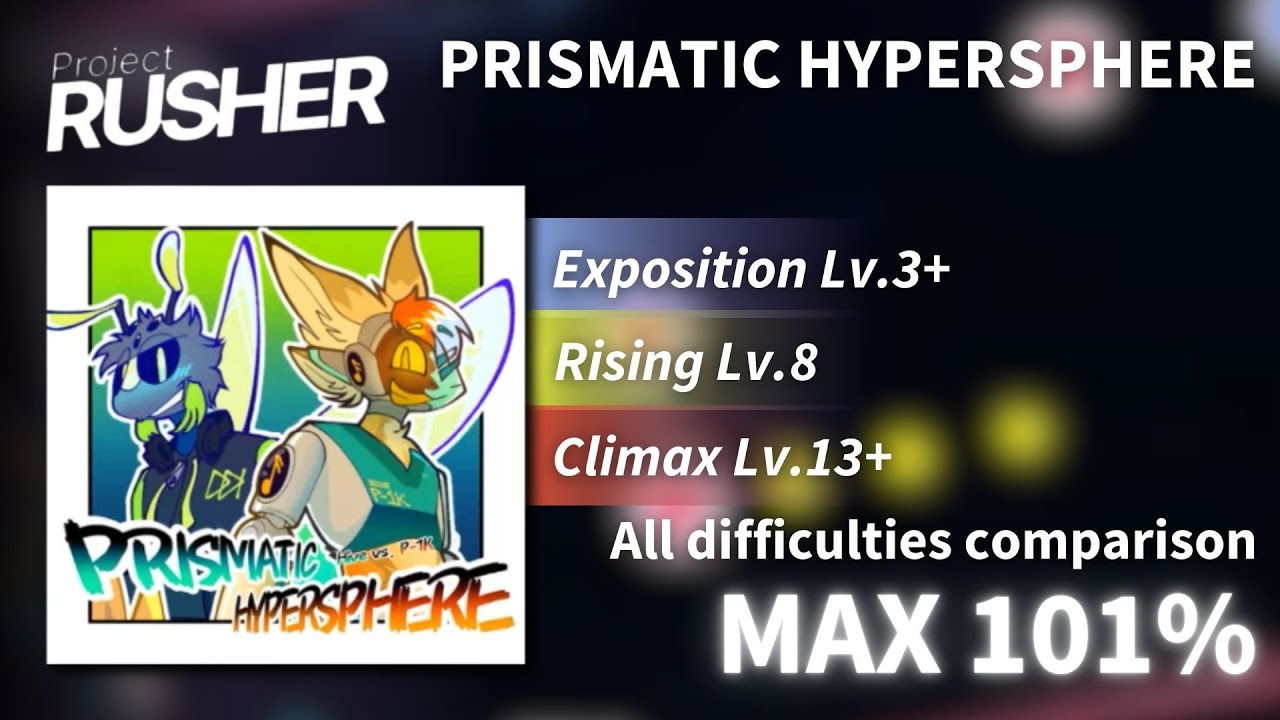 [Project : RUSHER] PRISMATIC HYPERSPHERE (All Difficulties) MAX 101%