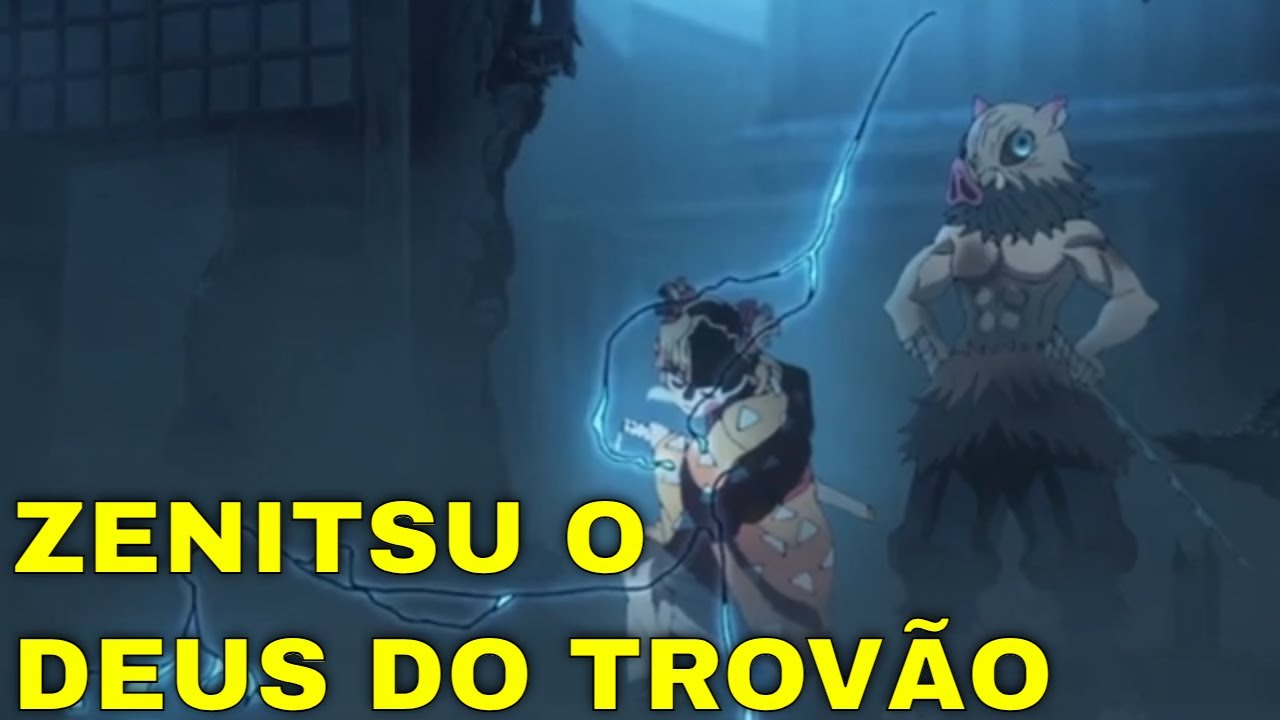 UMA DAS MELHORES CENAS NA MINHA OPINIÃO ZENITSU VS DAKI | DEMON SLAYER DUBLADO PT-BR