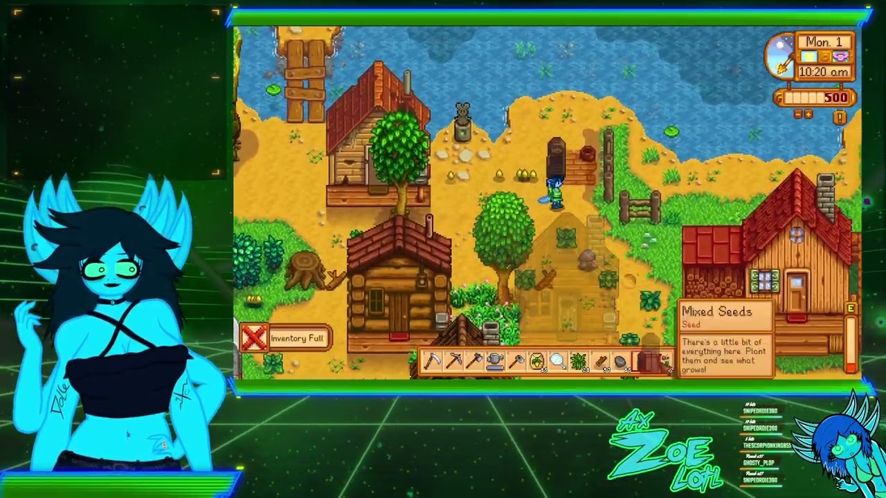 Stardew Valley - Zoey can fix haley | Vod 1