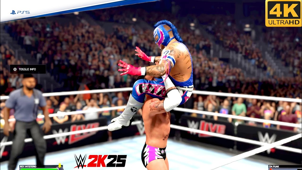 CM Punk vs Rey Mysterio – Legendary Clash | WWE 2K25