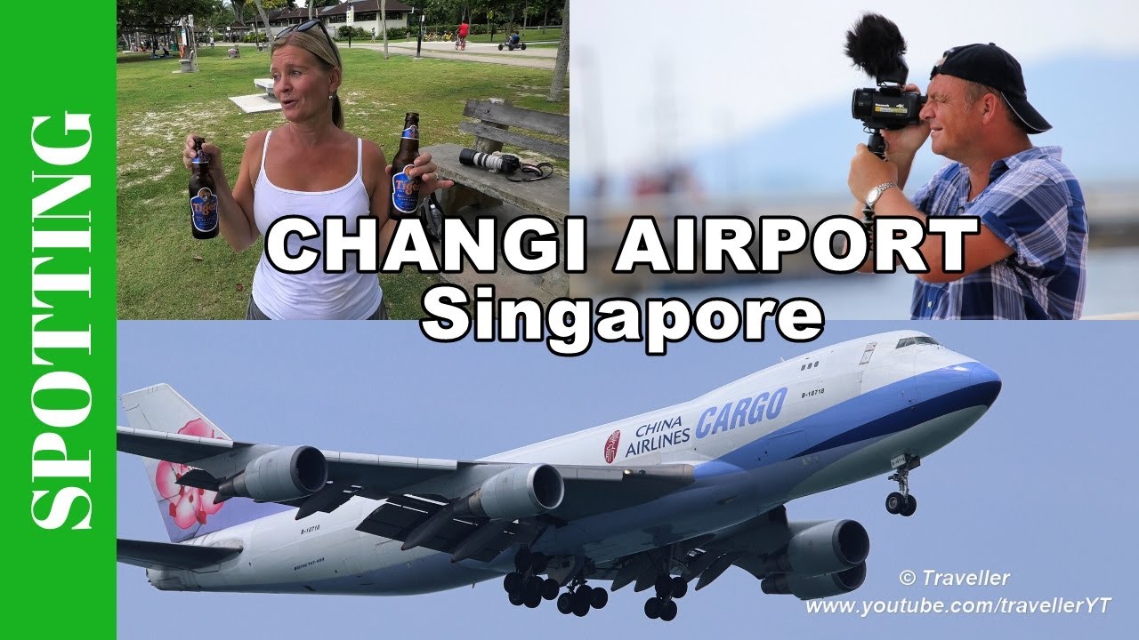 SINGAPORE - Planespotting at Changi Beach Park, just next to Singapore Changi Airport - Part 2