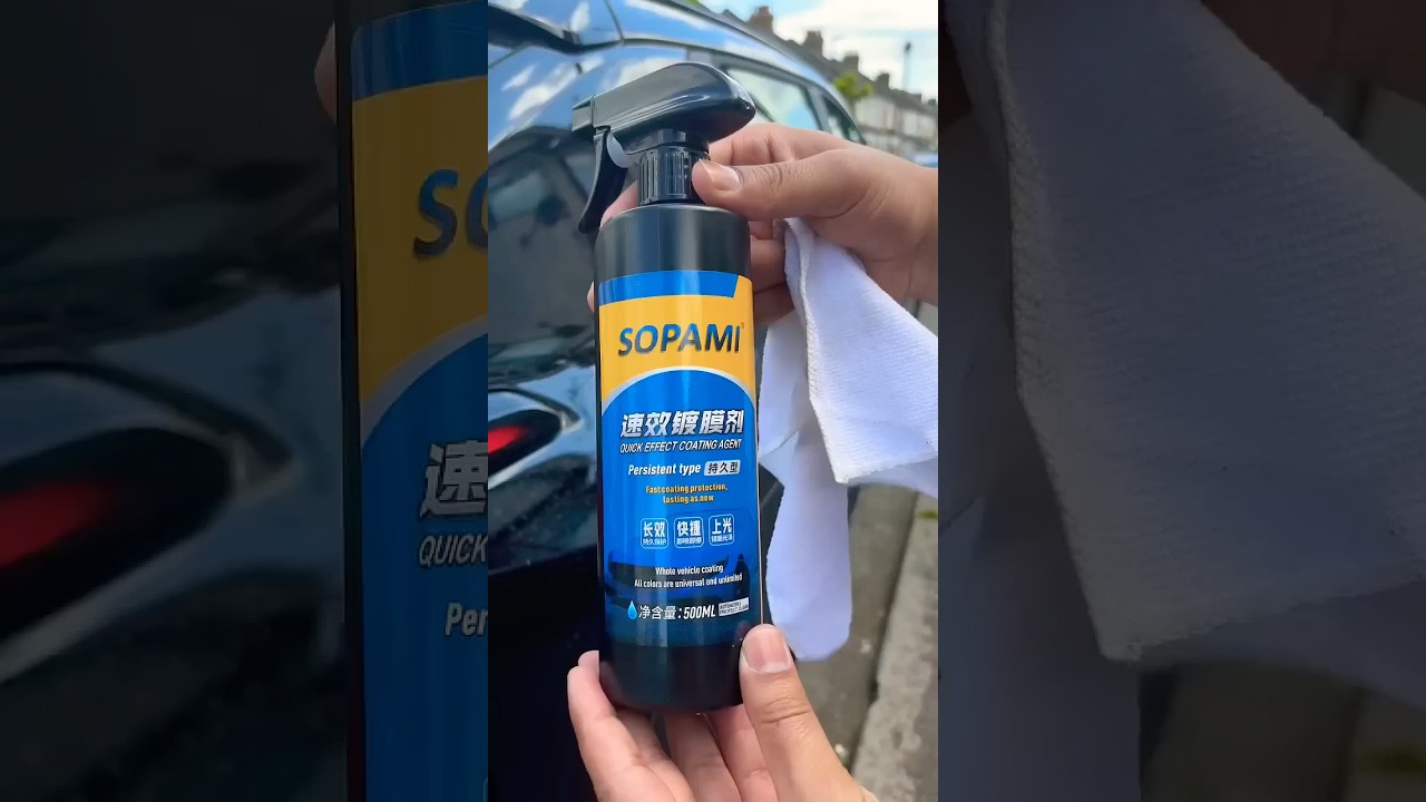 Buy 1, Get 1 FREE! ✨Sopami Car Coating Spray 🚗✨#carcoating #driving  #carcare #car #diwali