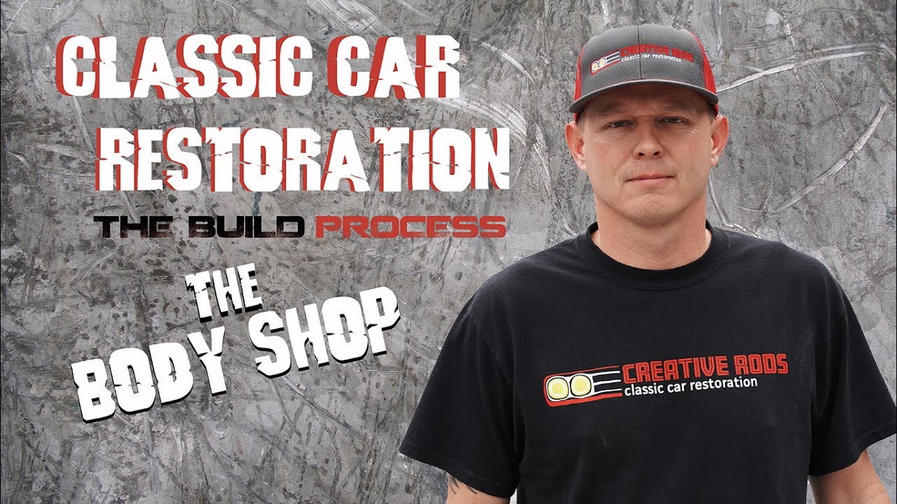 What is the next step after the metal work is completed on a classic car?