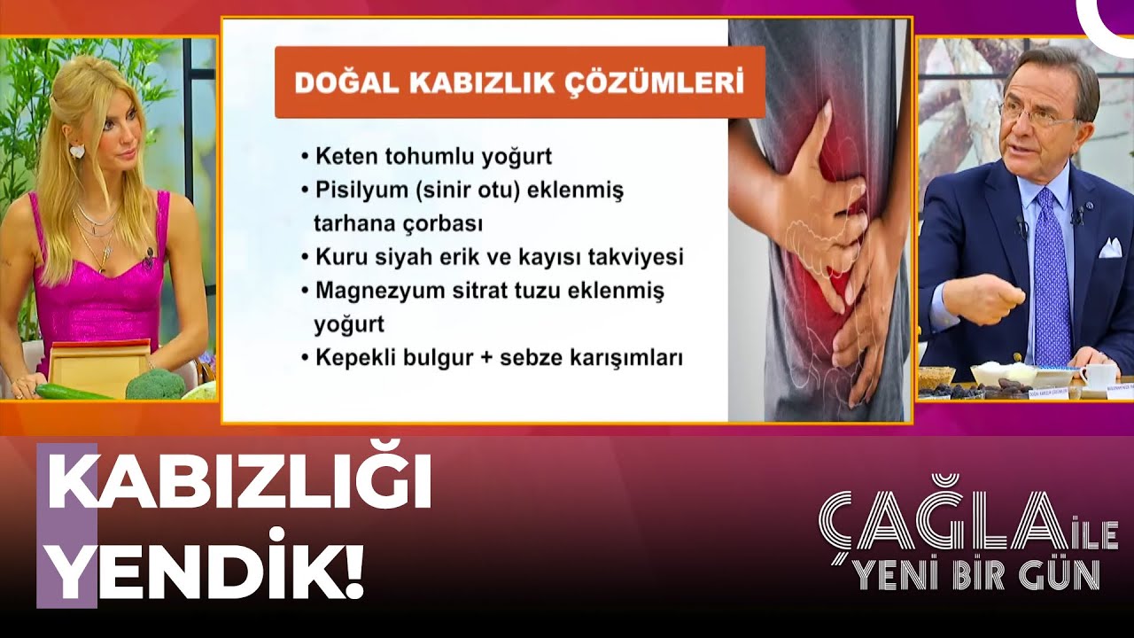 Prof. Dr. Osman Müftüoğlu'ndan Doğal Kabızlık Çözümleri - Çağla İle Yeni Bir Gün 727. Bölüm