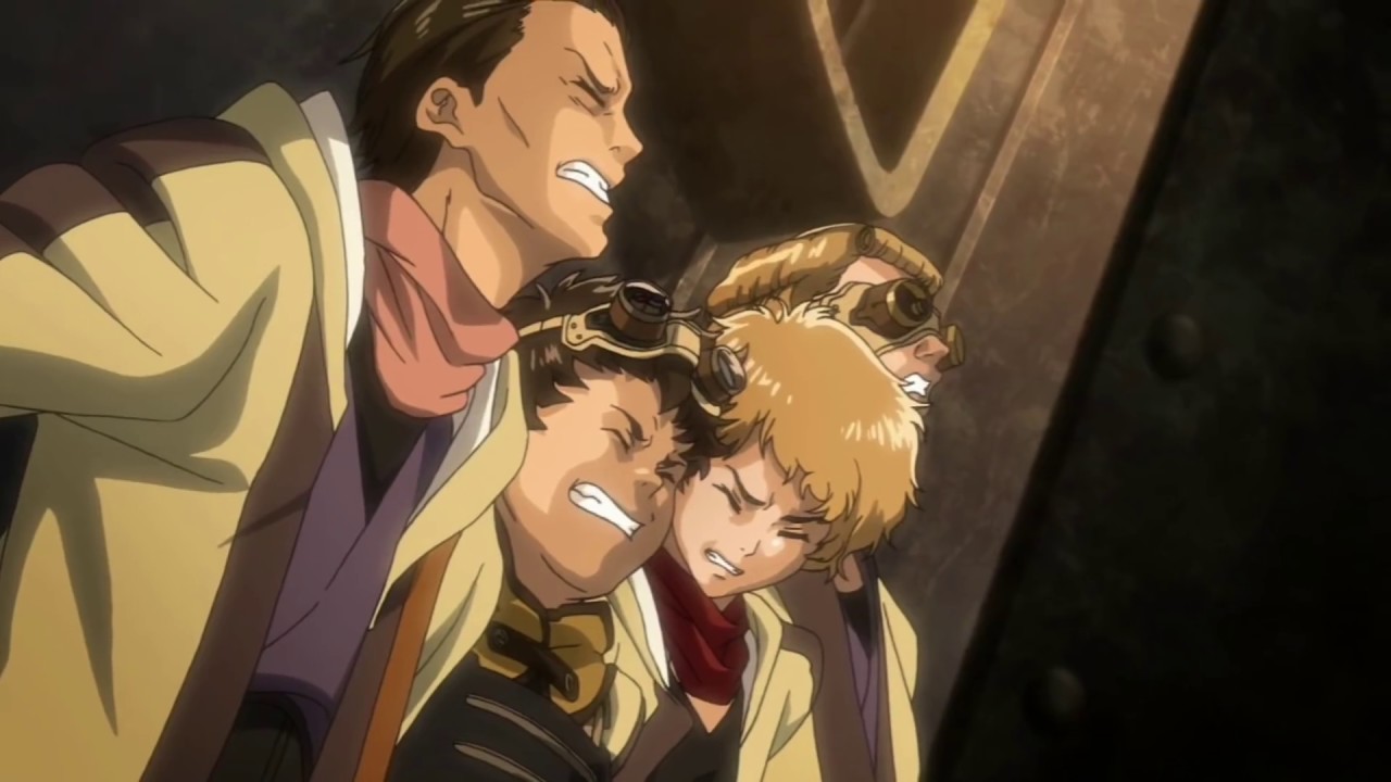 Kabaneri of the Iron Fortress - Train Scene [HD]