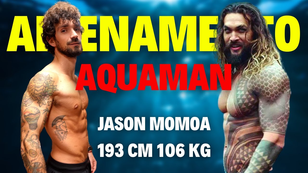 MI ALLENO COME JASON MOMOA (AQUAMAN) 🌊 | Workout estremo.⚡