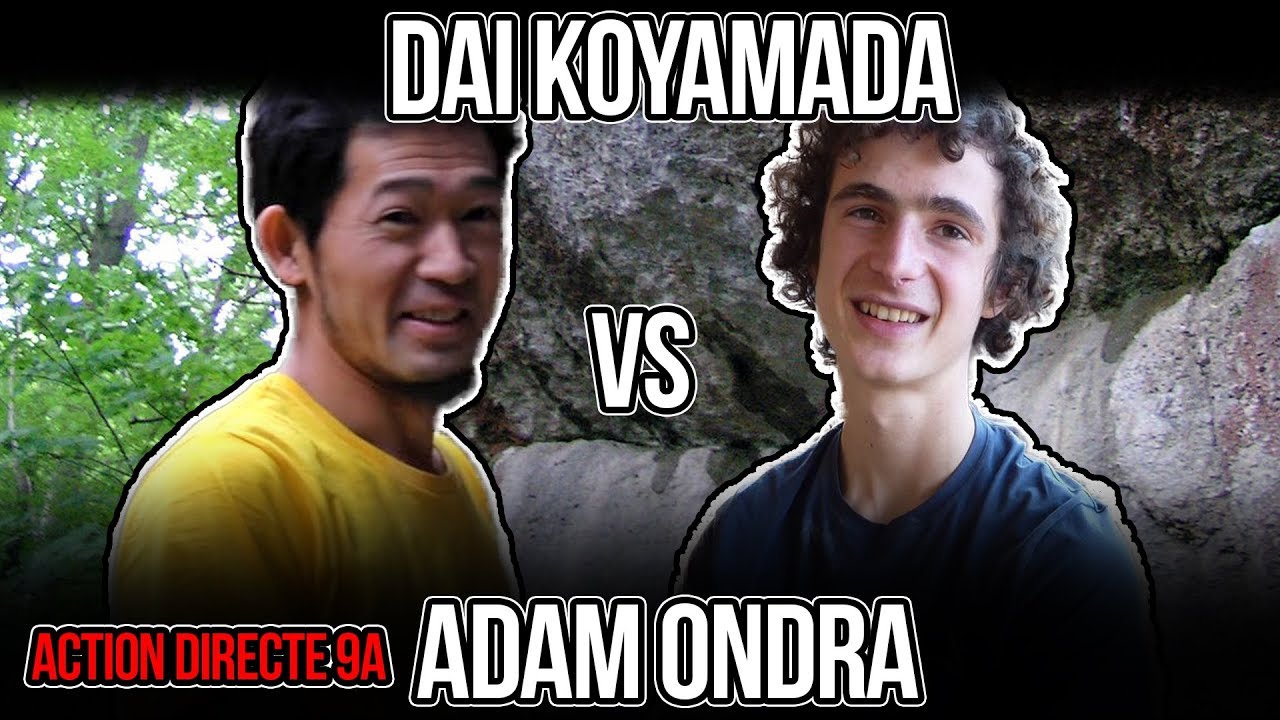 Dai Koyamada VS Adam Ondra - Action Directe 9a - Rock Climbing Comparison
