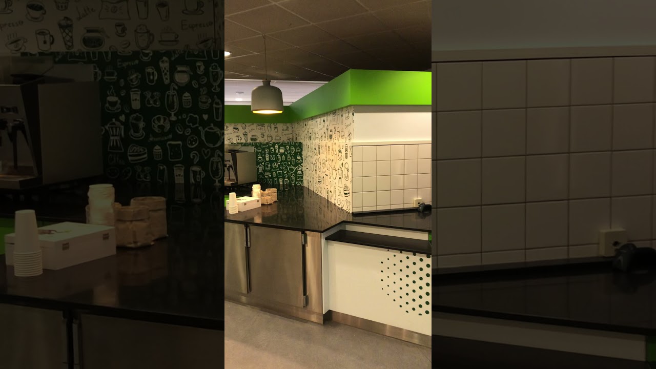 Kantine Tilburg University voorzien van nieuwe Sign door HB-Creations (Tilburg)