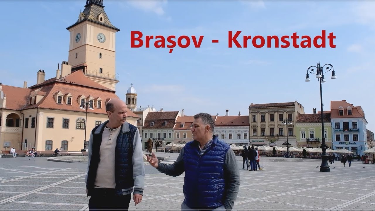 Stadtrundgang durch Brasov (Kronstadt) mit der Schwarzen Kirche und dem Honterus-Gymnasium