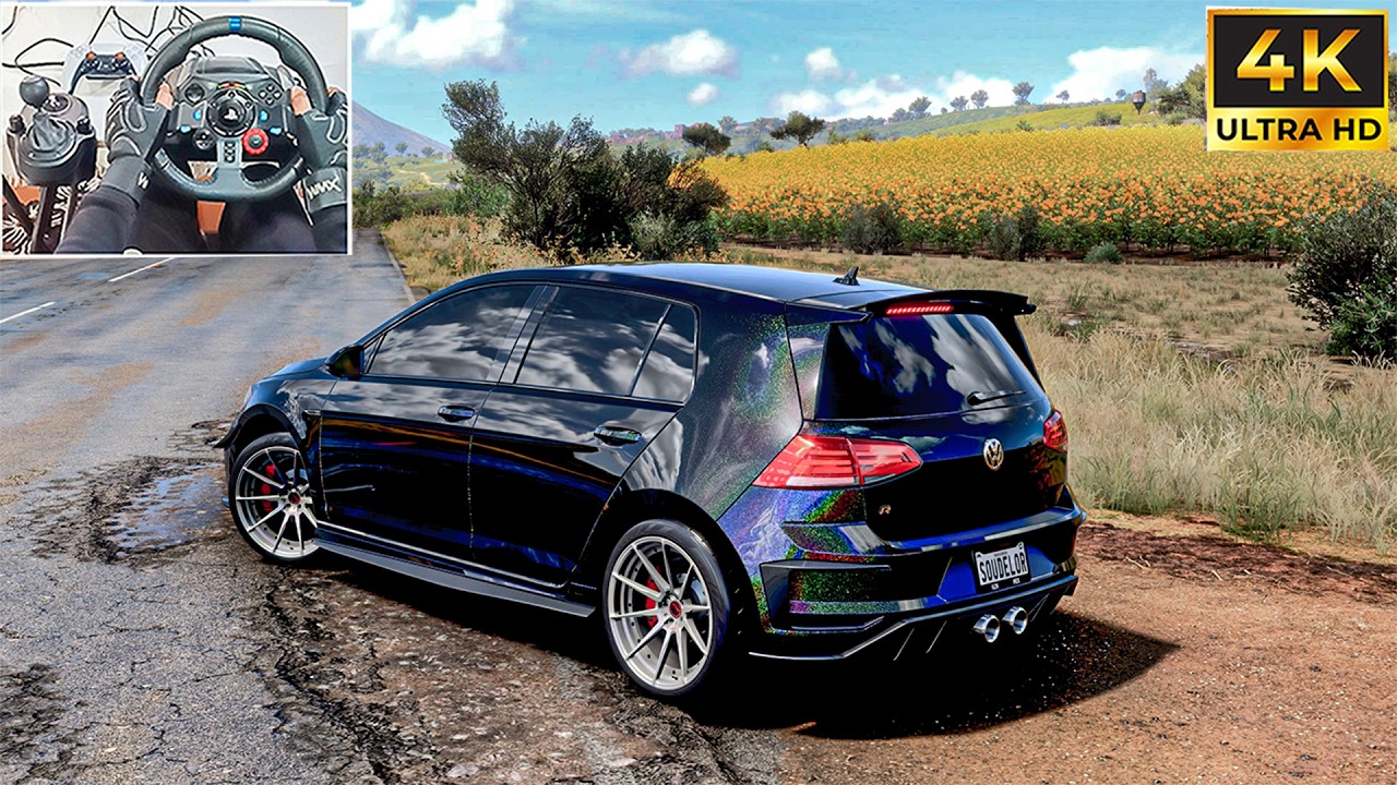 GOLF R  | Forza Horizon 5 | Logitech G29 Steering Wheel