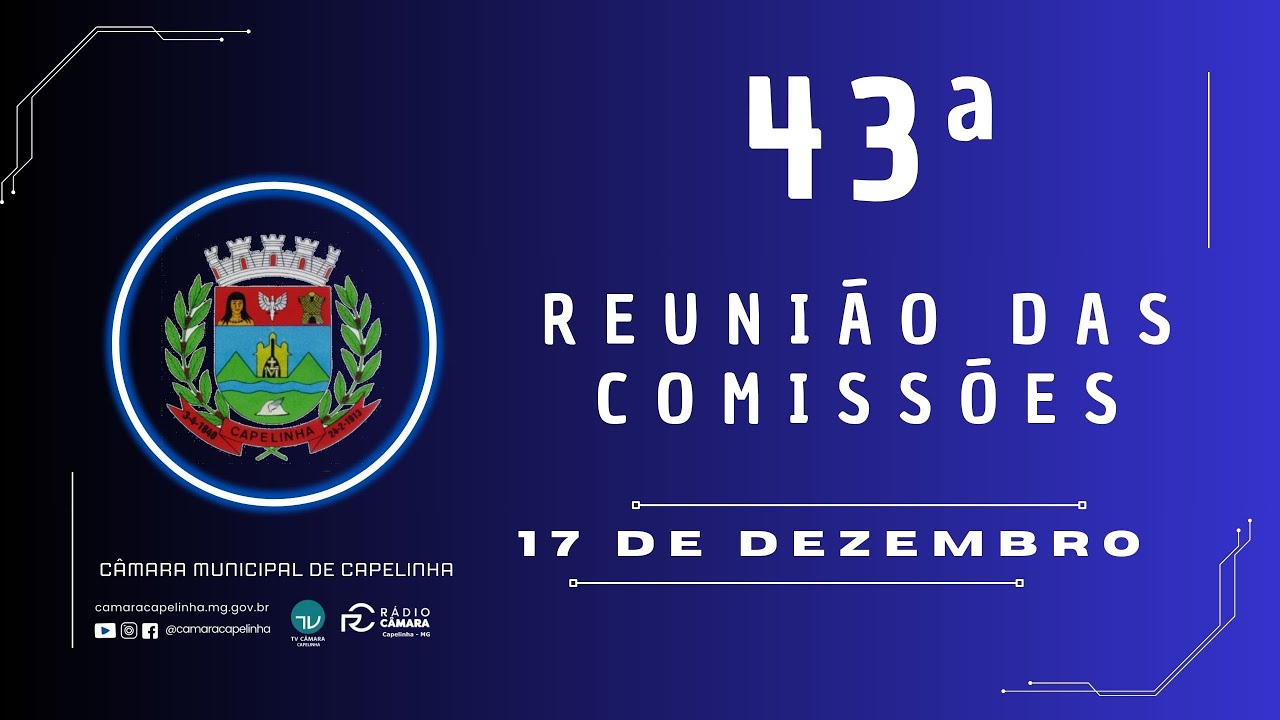 43ª REUNIÃO DE COMISSÕES DA COMISSÃO DESAÚDE DE 17 DE DEZEMBRO DE 2025