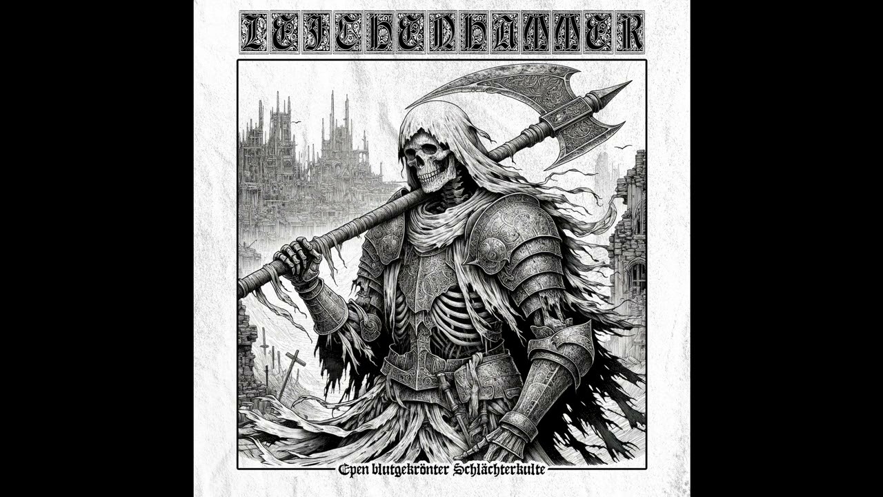 Leichenhammer (Germany) - Epen blutgekr&ouml;nter Schl&auml;chterkulte (EP) 2023
