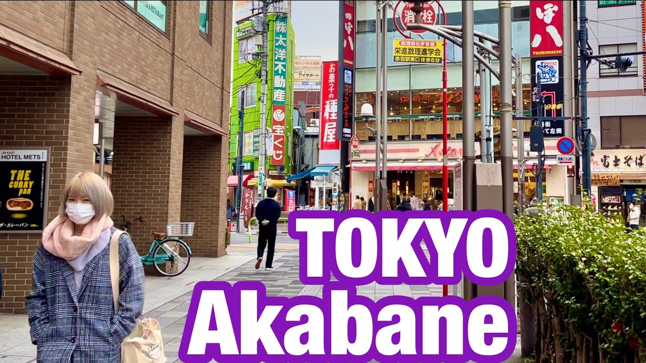 [JAPAN/TOKYO]Akabane walking scenery[bar town/east area]