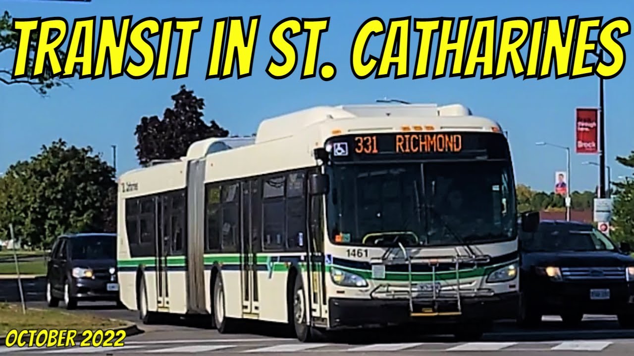 St. Catharines, Niagara Region, & GO Transit Buses | St. Catharines (October 2022)
