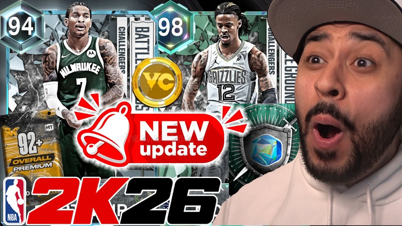 2K Gave EVERYONE a New Free Galaxy Opal Reward Card! Free VC and Free Player! NBA 2K26 MyTeam