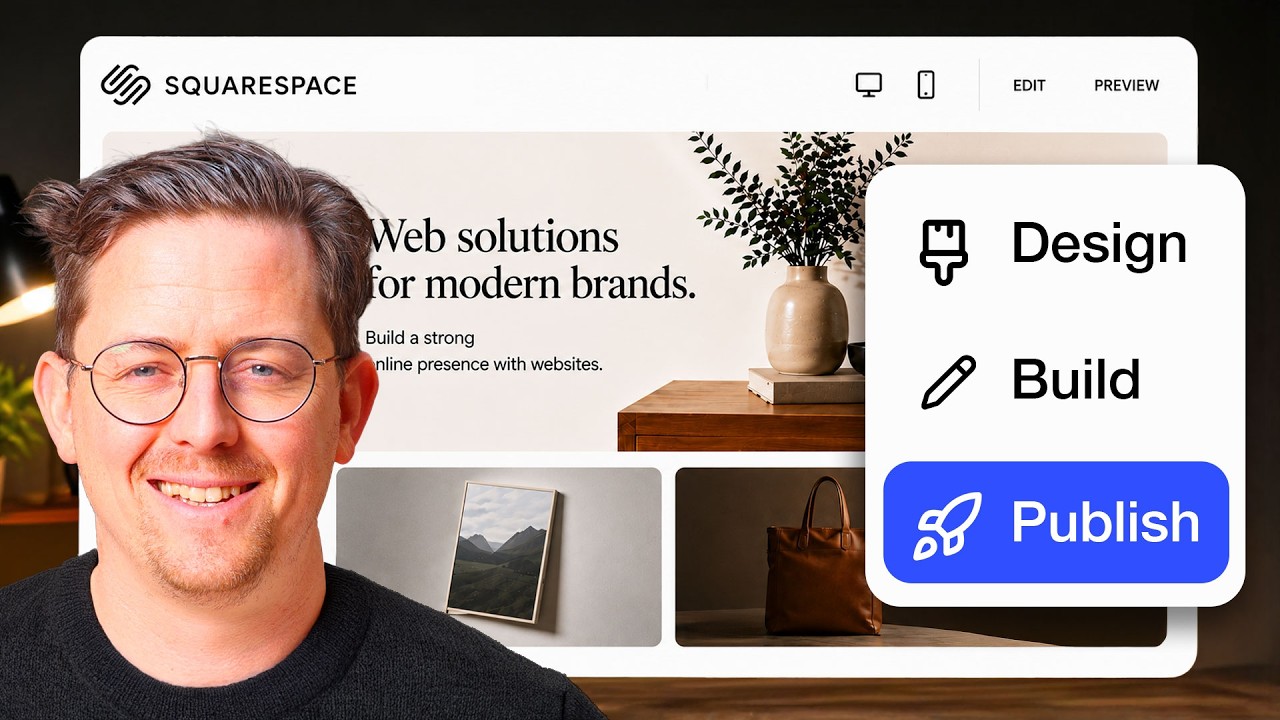 Squarespace Tutorial — How to Build a Website for Beginners