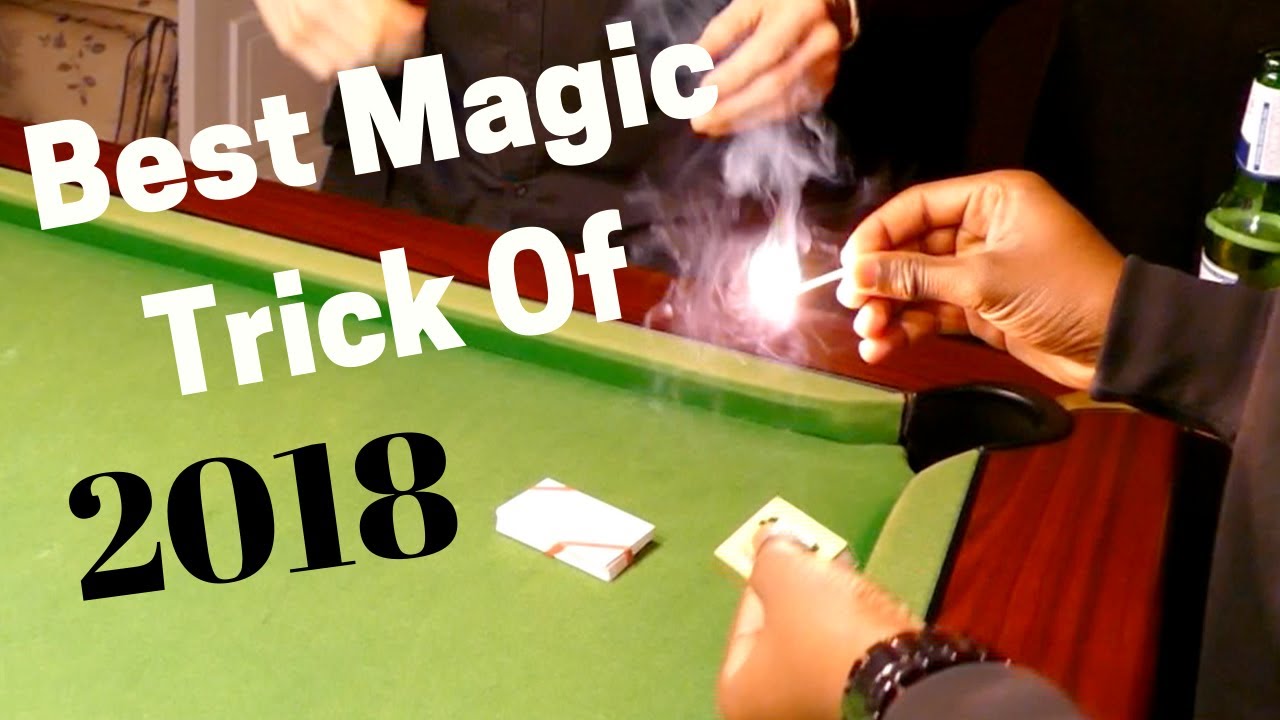 Dantrix performs the best trick of 2018 found in a book !