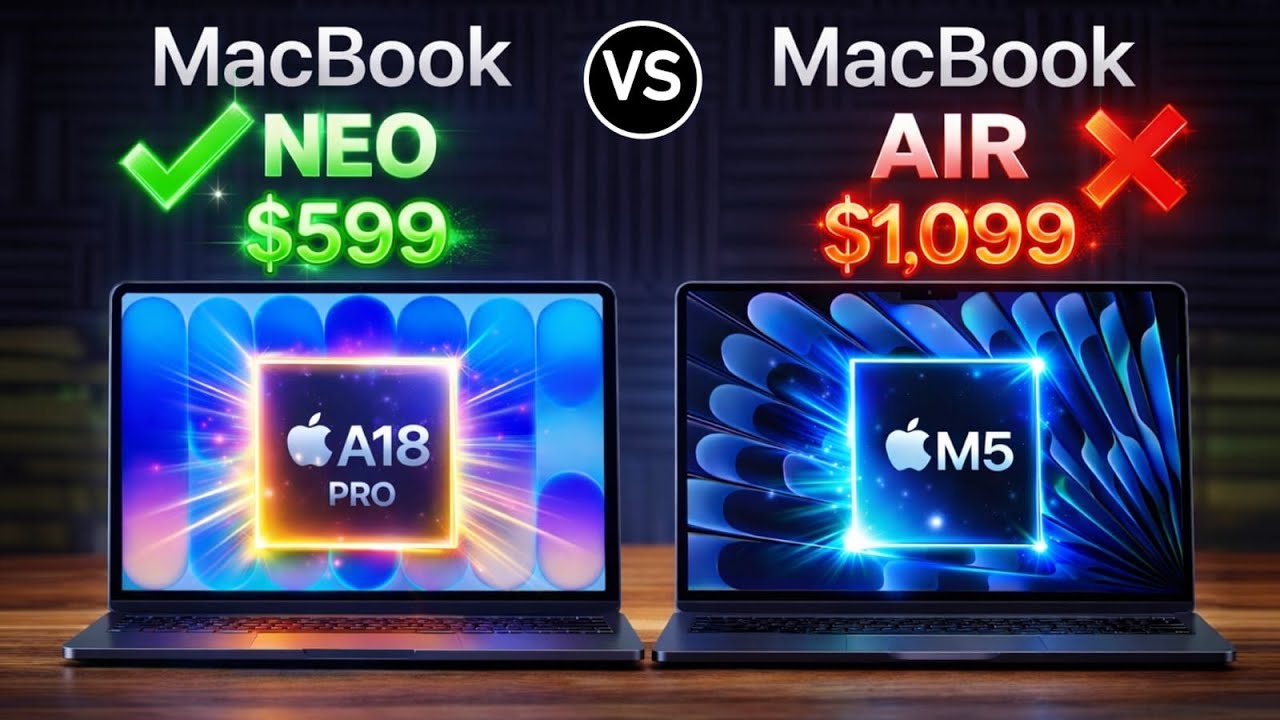 MacBook NEO vs MacBook AIR