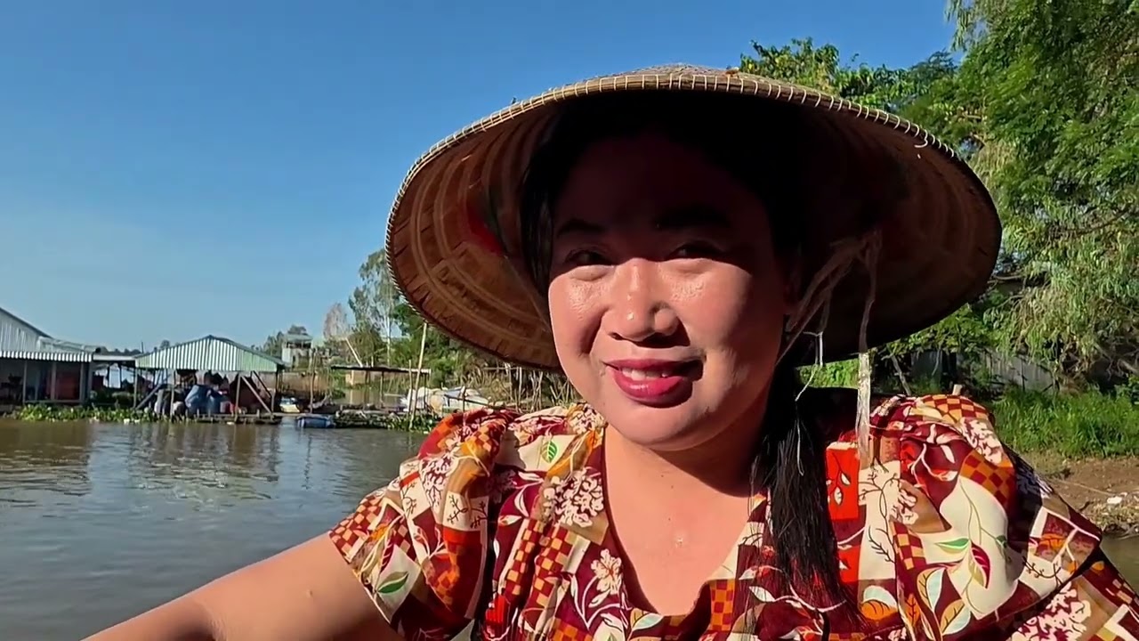 A Day in the Life of a Female Boat Captain on the Mekong River- Nguyen Thi Xem Vietnam Life