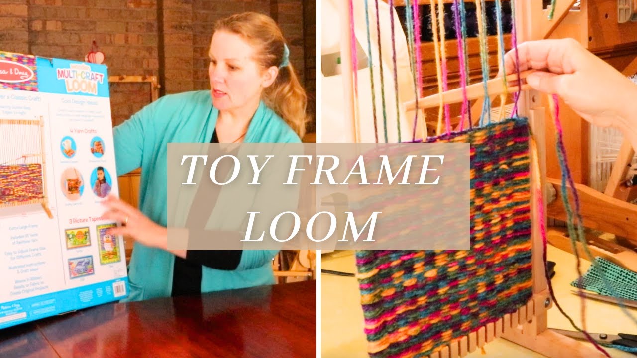 I bought a toy frame loom! What do I think?