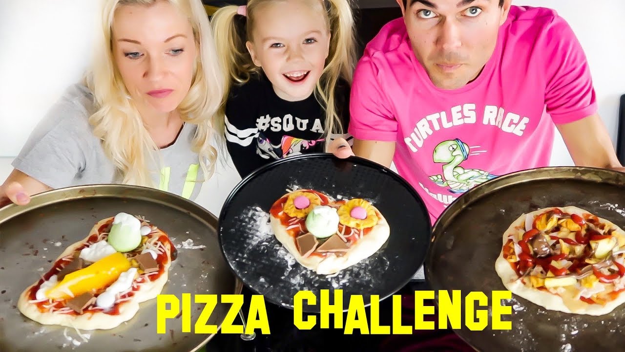 Ta pizza challenge pa smrdi / Damjan family izziv