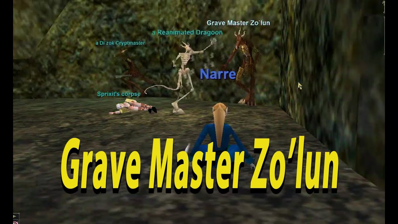 P99 Everquest - Enchanter Solo - Chardok Grave Master Zo'lun