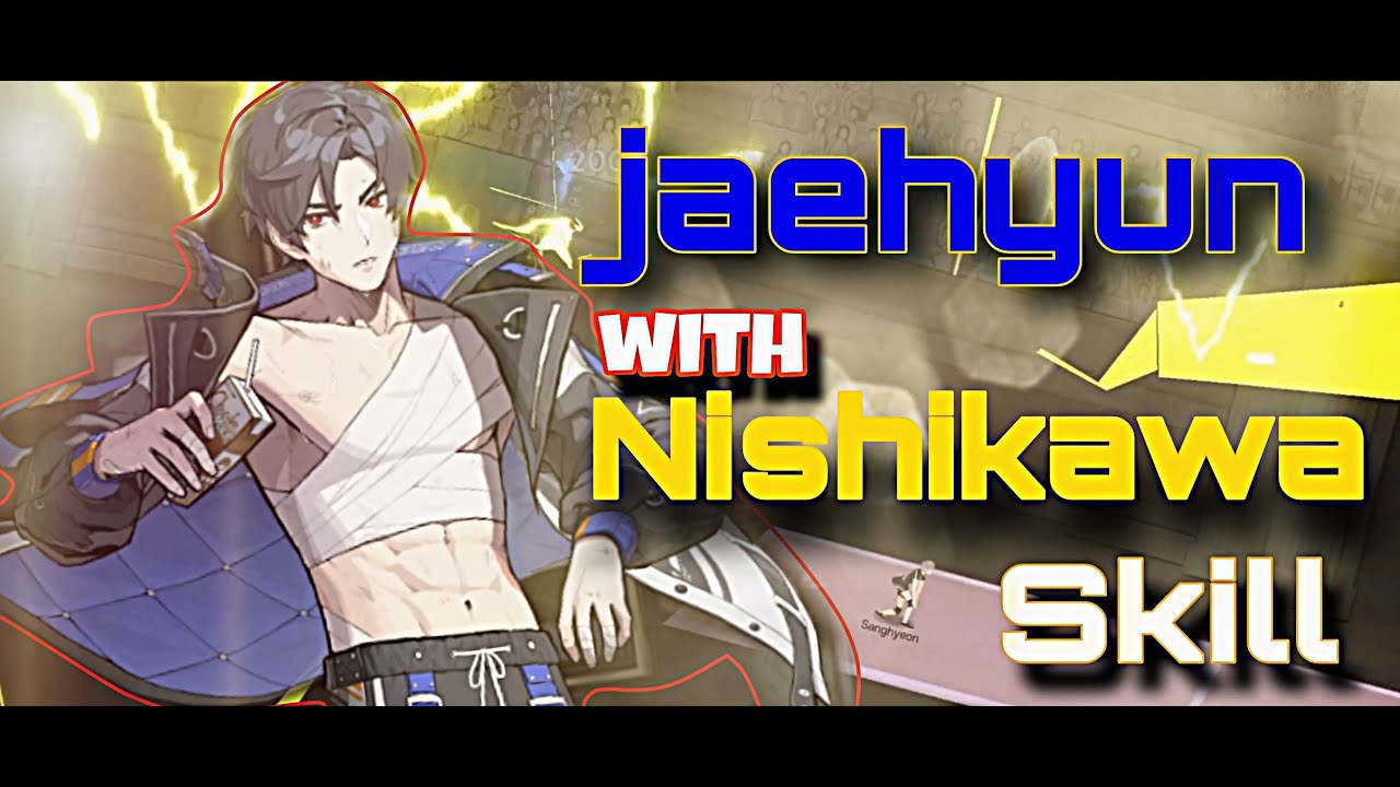 The spike volleyball cross _when jaehyun got Nishikawa skill #trending #gaming #thespikecross