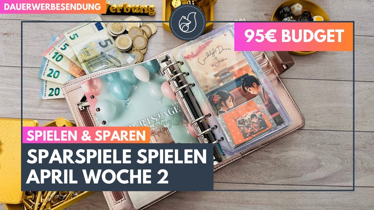 Sparspiele spielen APRIL 🐰 Woche 2 Notgroschen, Gesundheit & Geschenke 