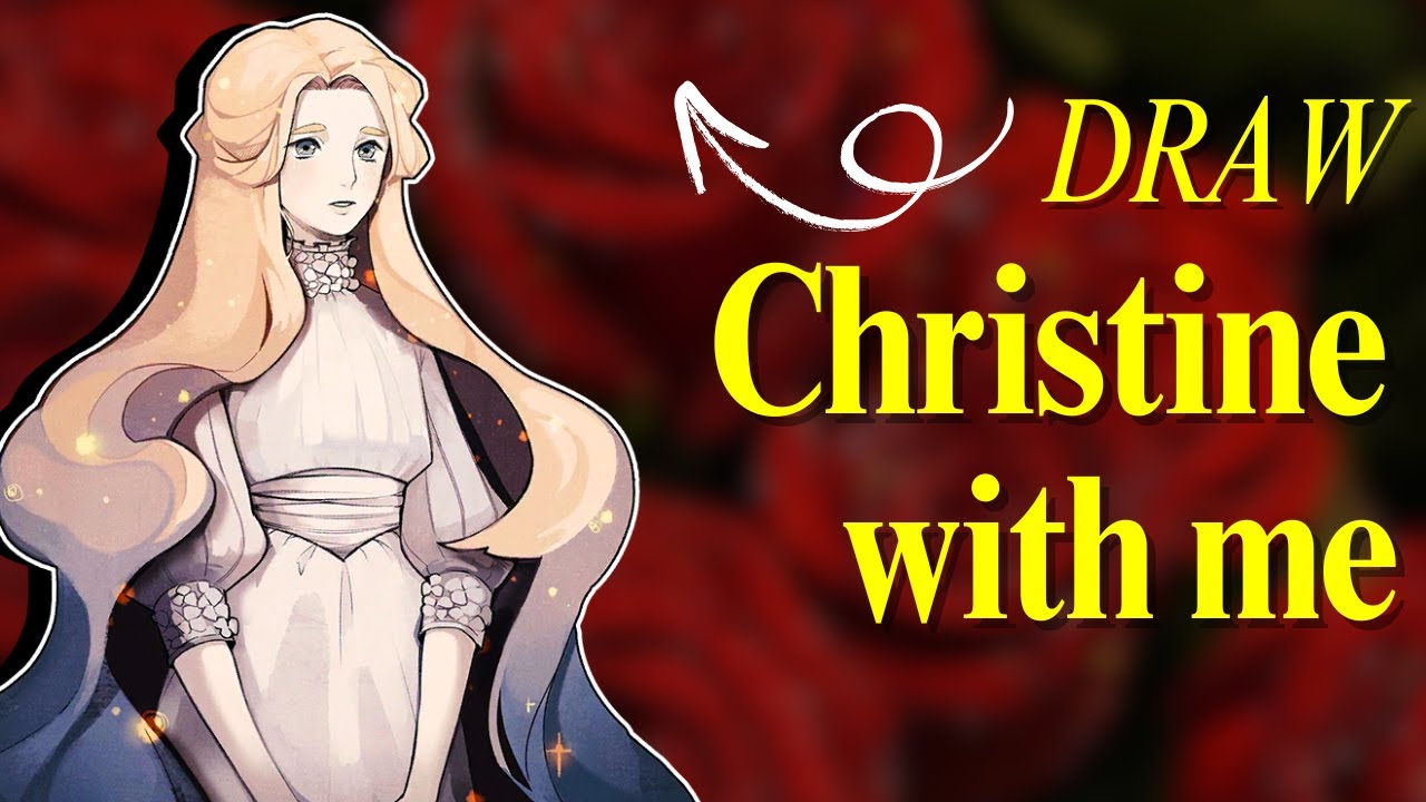 Draw with me (Christine Daae Mazm Phantom of the opera)