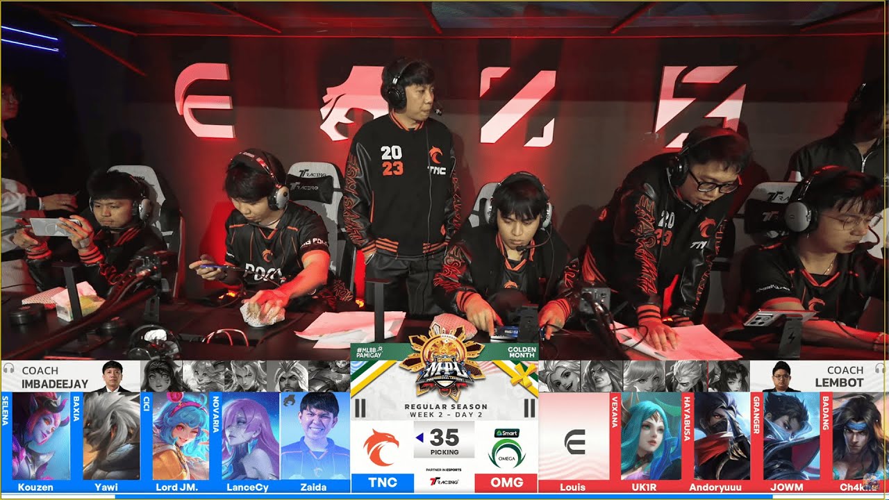 ファーストピックセリナ！？また面白い事やってますよ、、 TNC vs OMG GAME1| MPL PH S15【モバイルレジェンド/Mobile Legends】