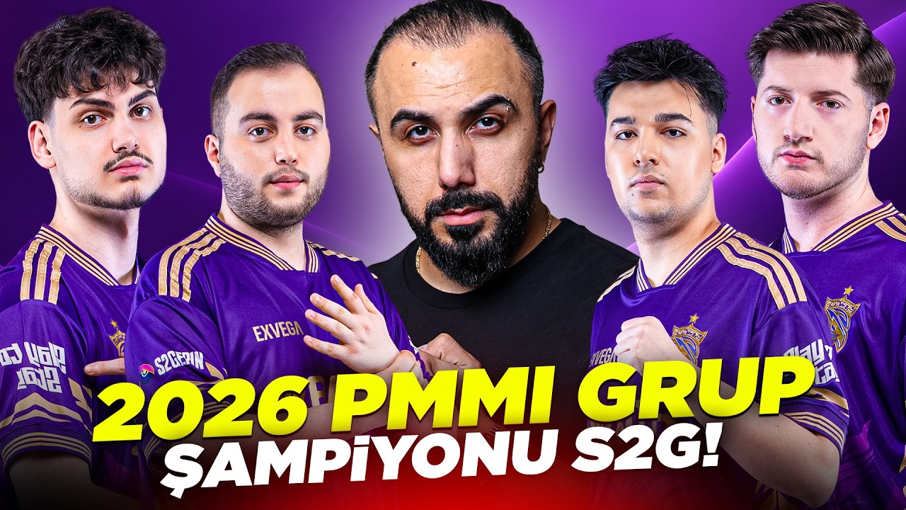 🔴 S2G E-SPOR 2026 PMMI GRUP ŞAMPİYONU OLDUK!! | PUBG Mobile