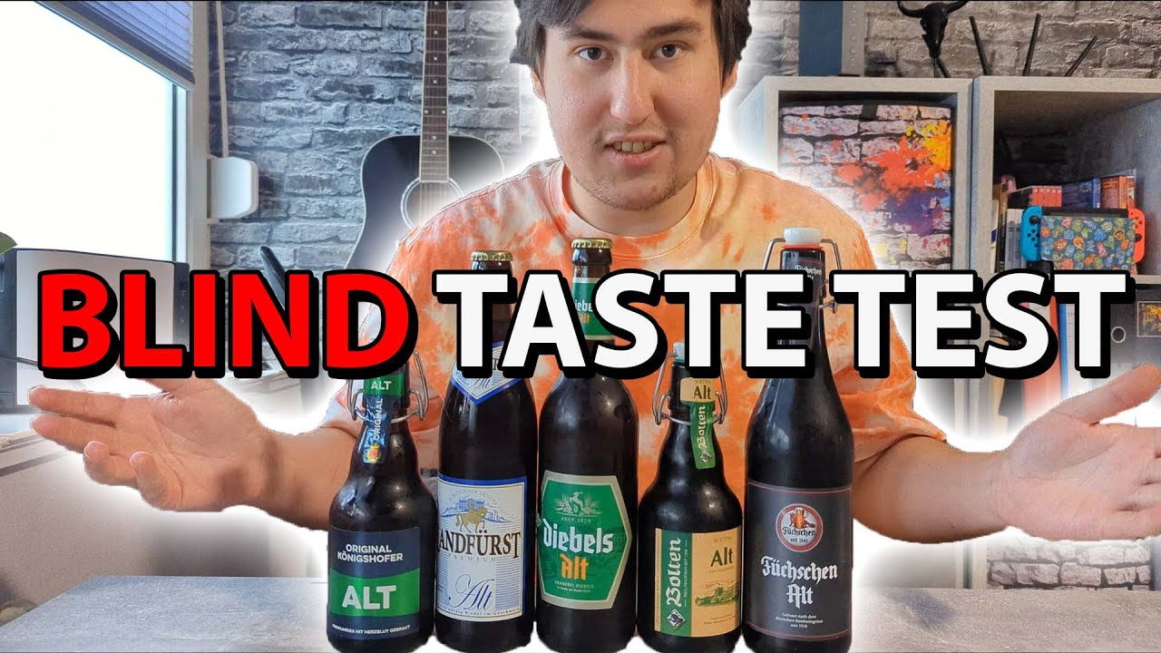 5 DIFFERENT Alt/Old Beer BLIND Taste Test! - Finding the best beer in the World!