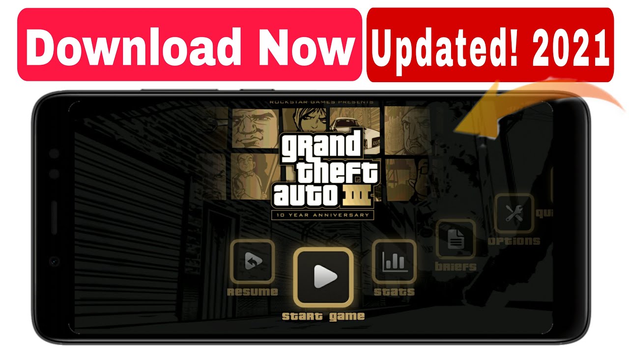 How to download GTA3 in Android for free in 2021 | Download and install gta3 android
