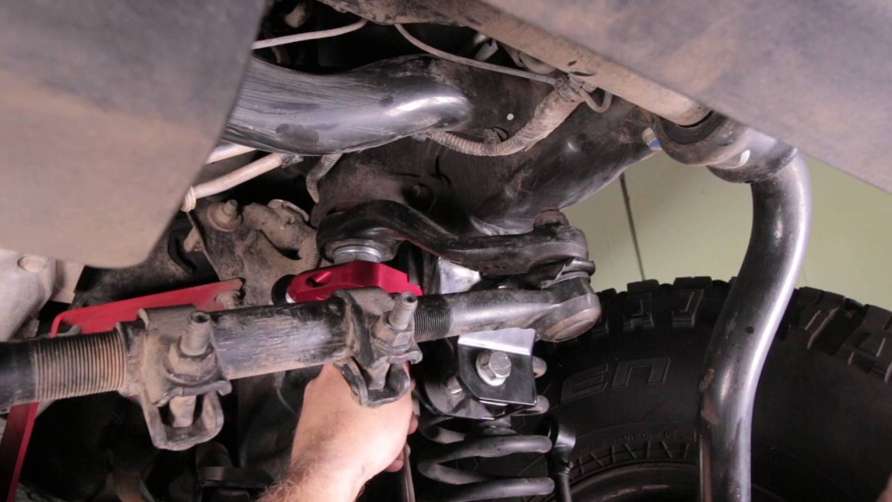 JKS Front Trackbar and Sector Shaft Reinforcement Kit Install