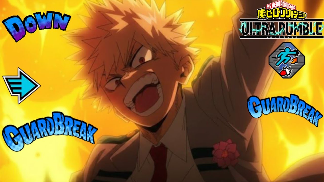 I'M SHOWCASING THE GAME WITH MY RAPID BAKUGO RANKED IN MY HERO ULTRA RUMBLE