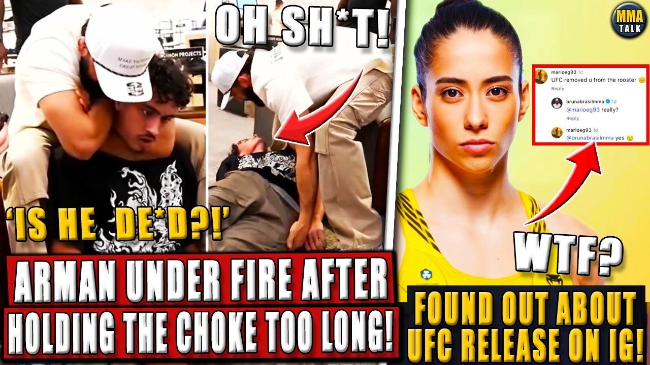 Arman UNDER FIRE after recent live stream! UFC Fighter LEARNS of UFC release on social media! Colby