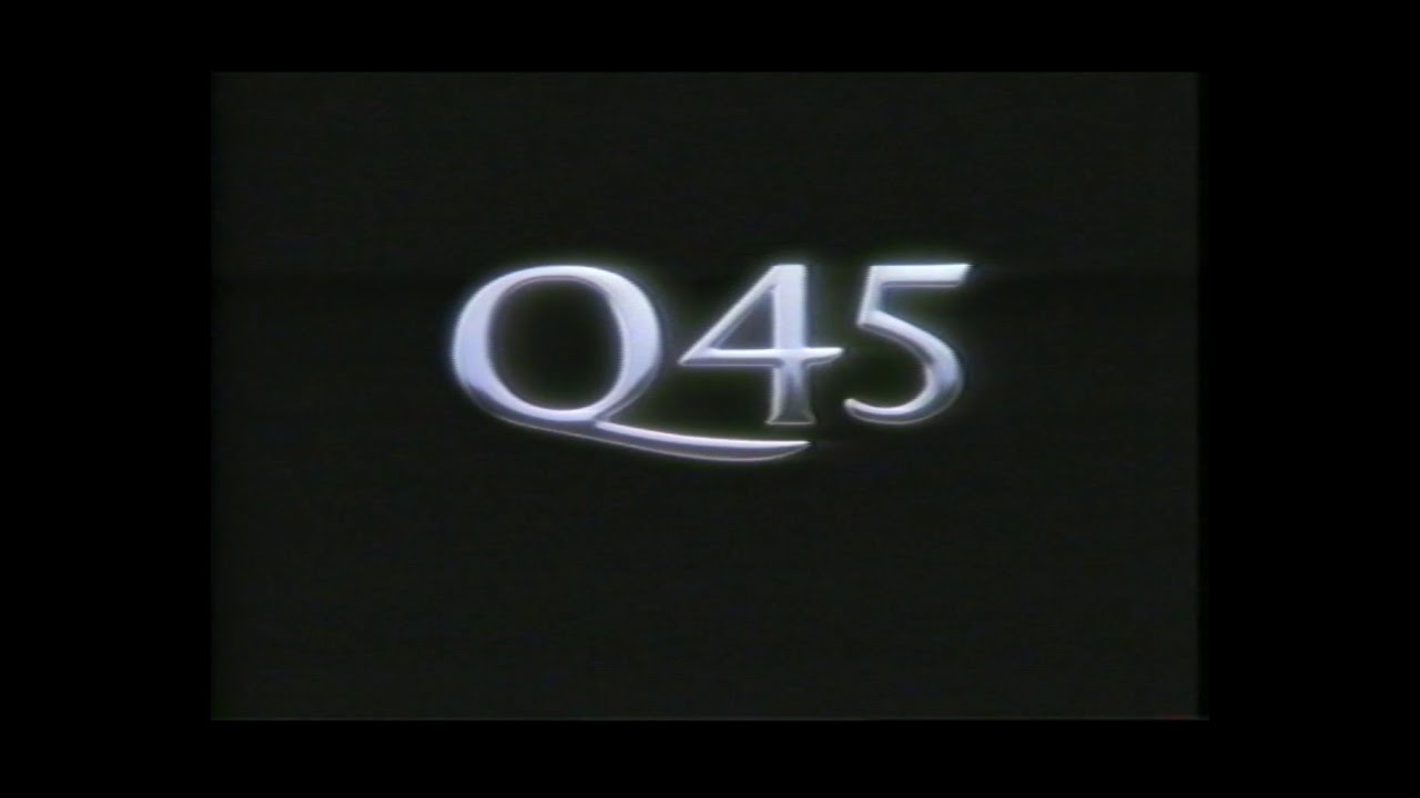 1992 Infiniti Q45 Performance Luxury Sedan Dealer Promotional Video