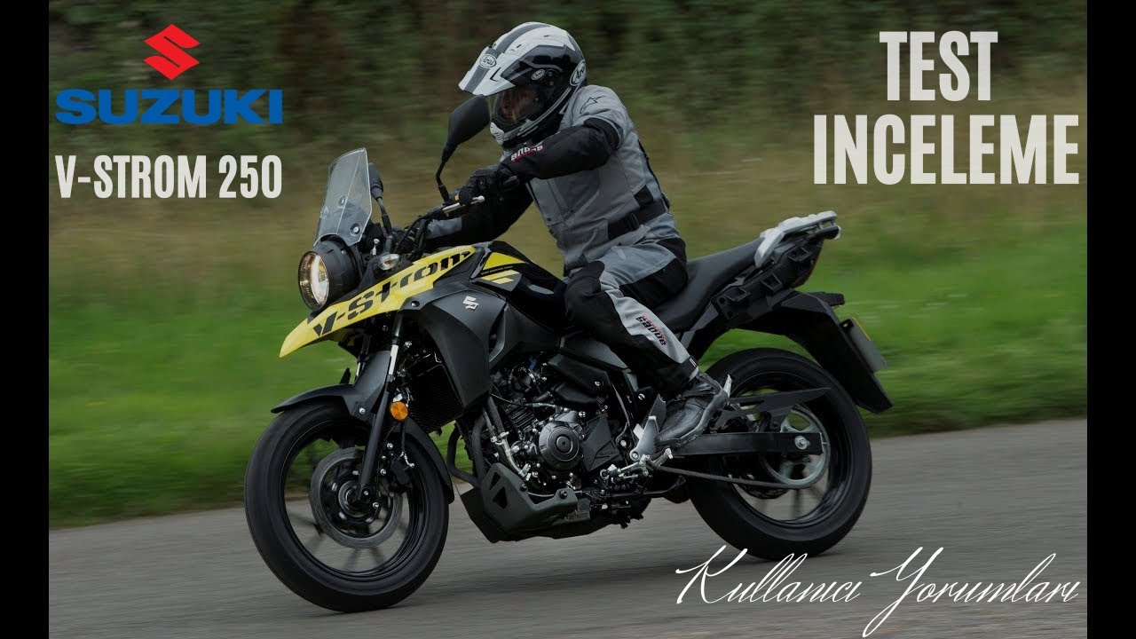 ⭐ Suzuki V-Strom Sürücü İnceleme ve Kullanıcı Deneyimleri #MotoVlog Review of The New VStrom DL250