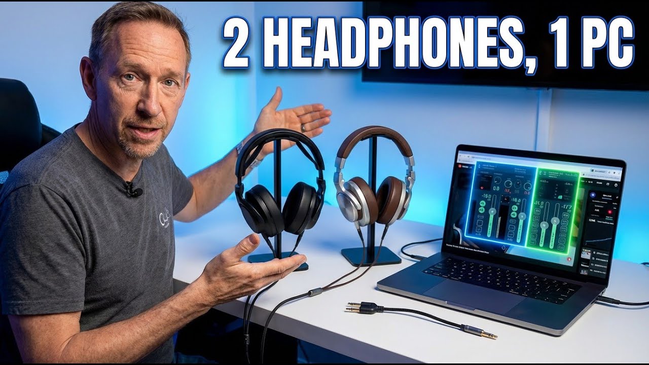 Easily Use Multiple Headphones On One PC | Windows Setup