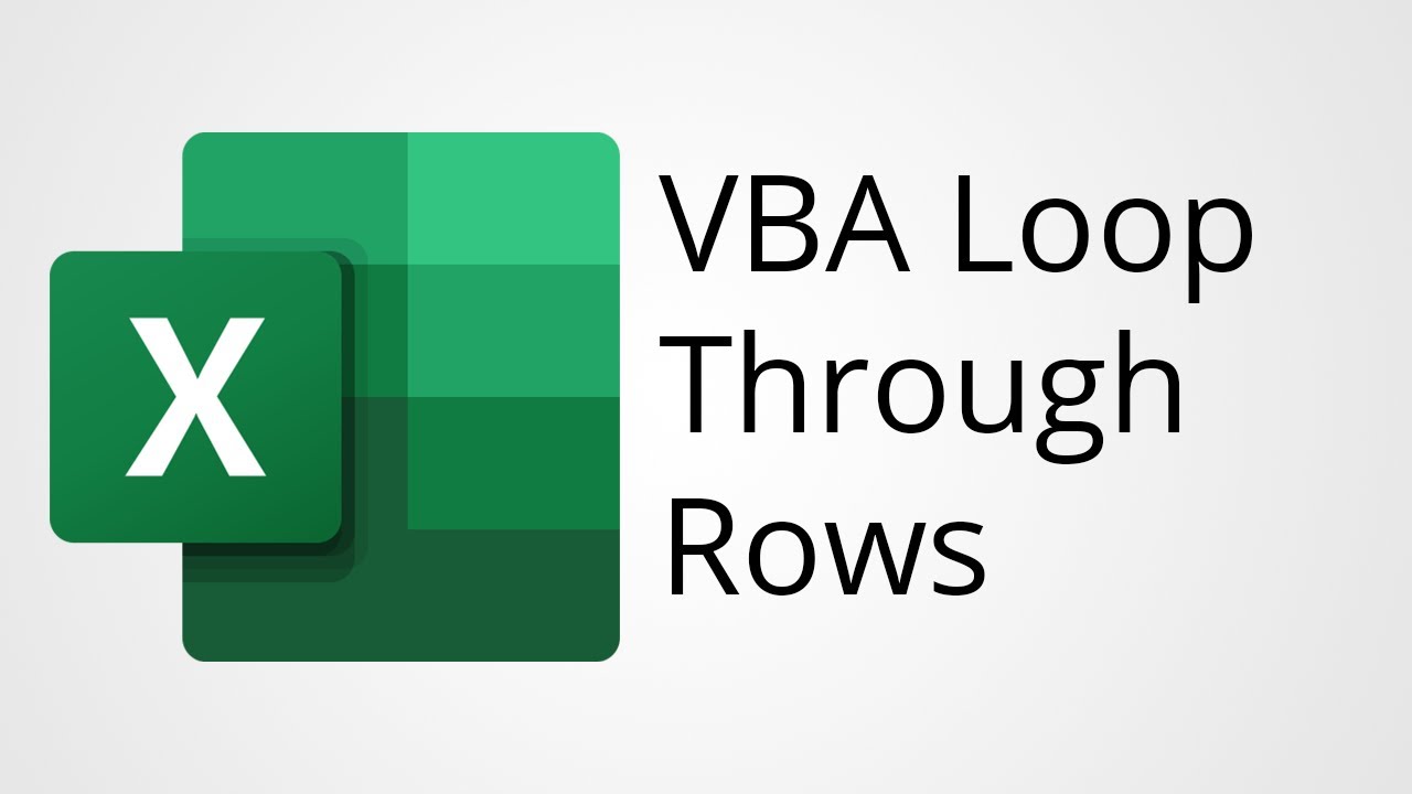 Excel VBA: цикл по строкам в таблице или диапазоне