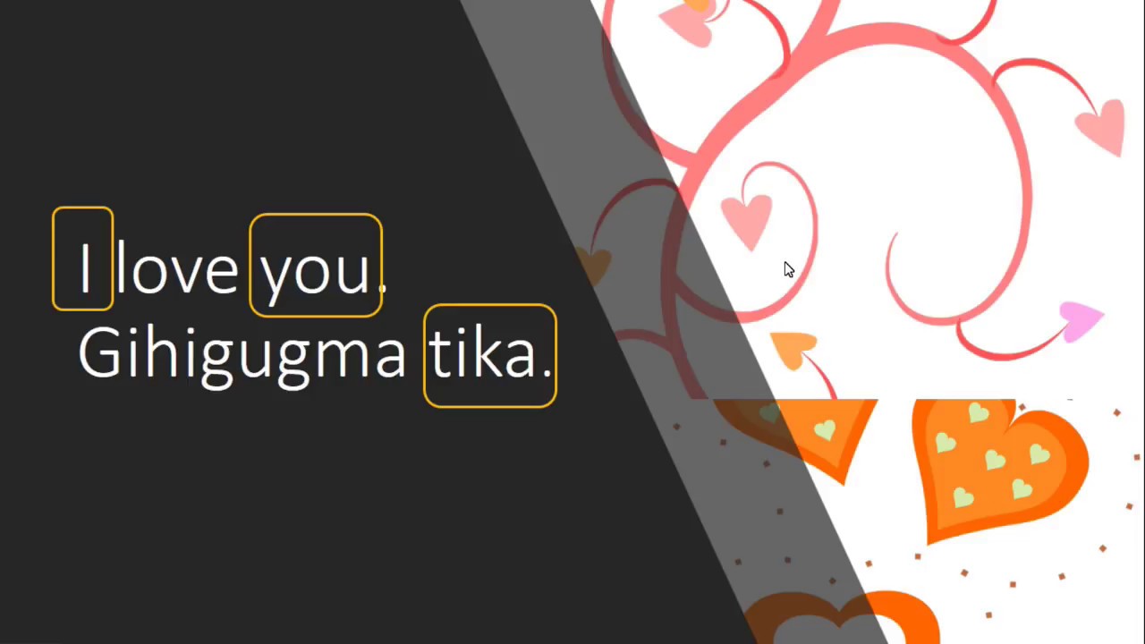 Let's Break it down Word for word - Love Phrases Part 1 (English-Cebuano) Learn Bisaya