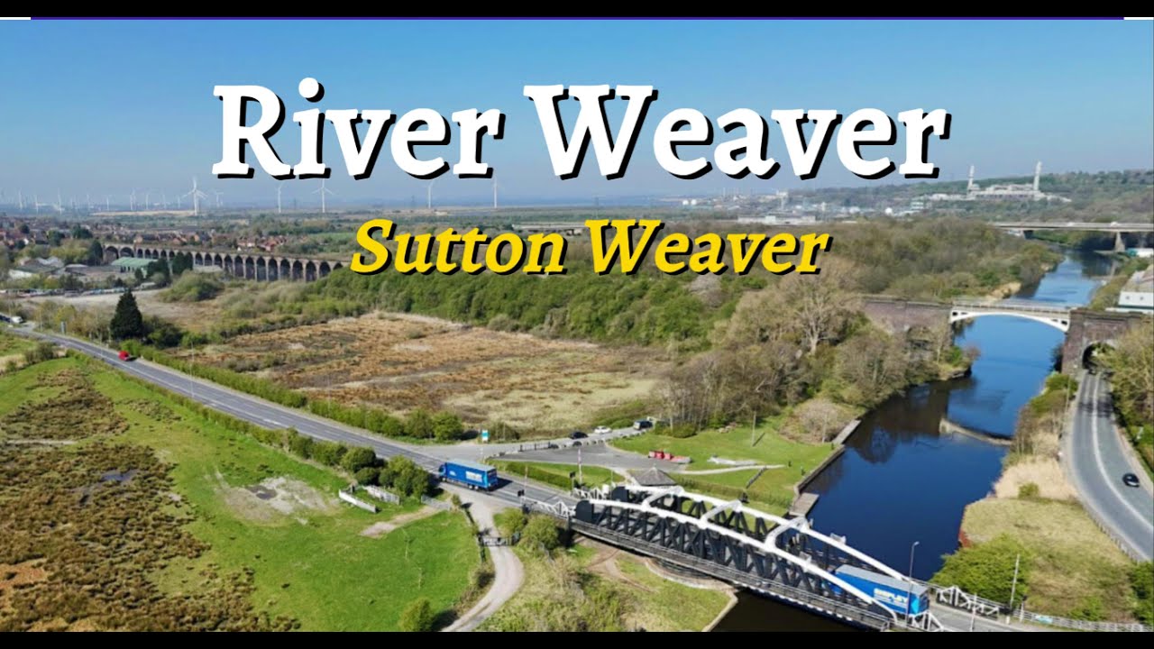 River Weaver - Sutton Weaver Swing Bridge, Frodsham Viaduct