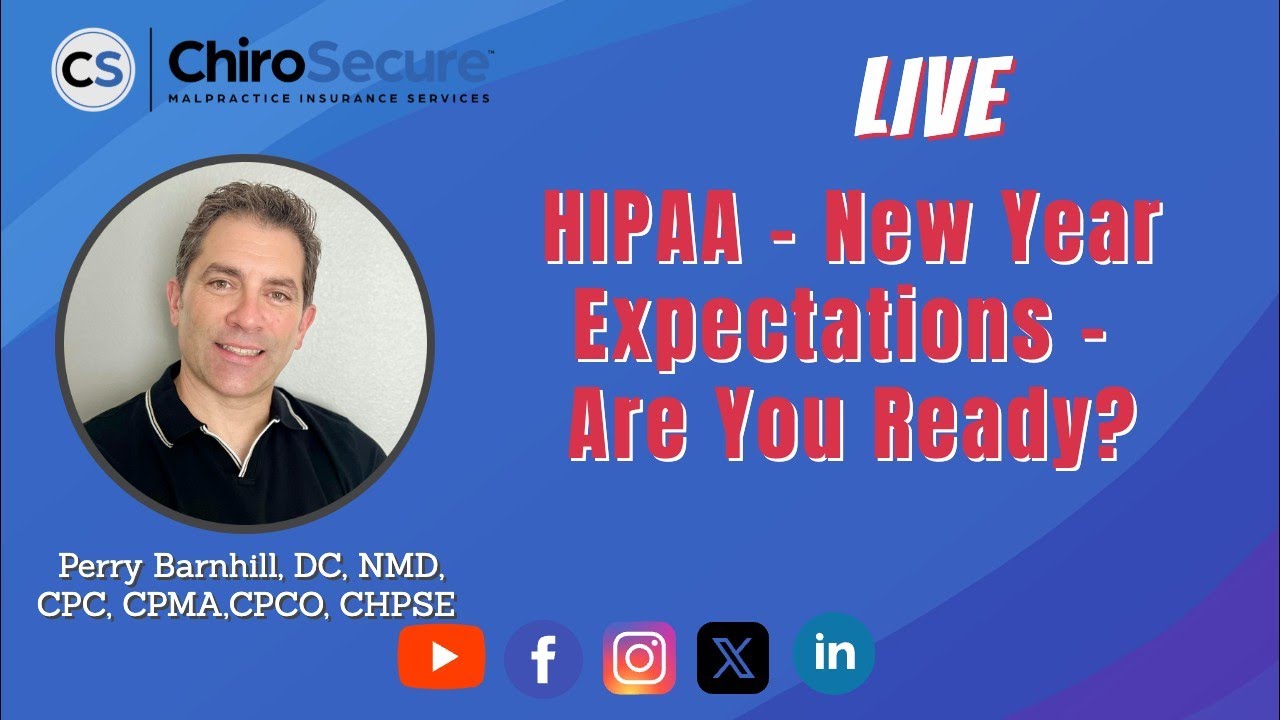 HIPAA - New Year Expectations - Are You Ready?
