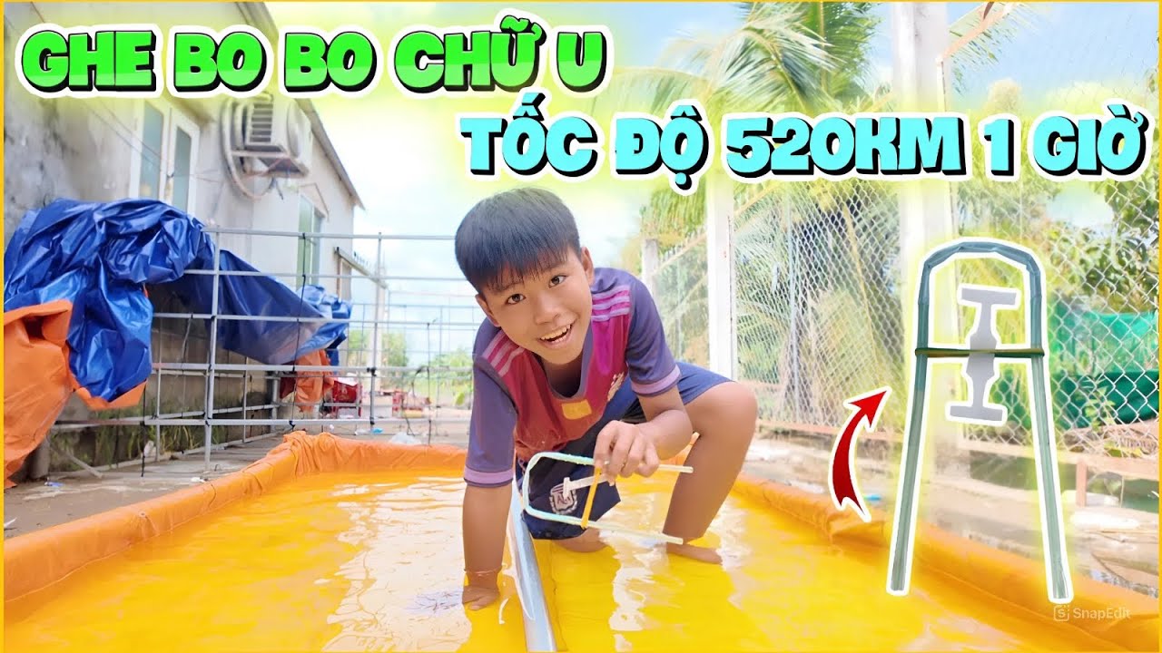 VLOG | C&aacute;ch B&eacute; L&acirc;m L&agrave;m Bo Bo Chữ U Chỉ 10 Ph&uacute;t, Phi&ecirc;n Bản Tốc Độ 520Km 1 Giờ ?
