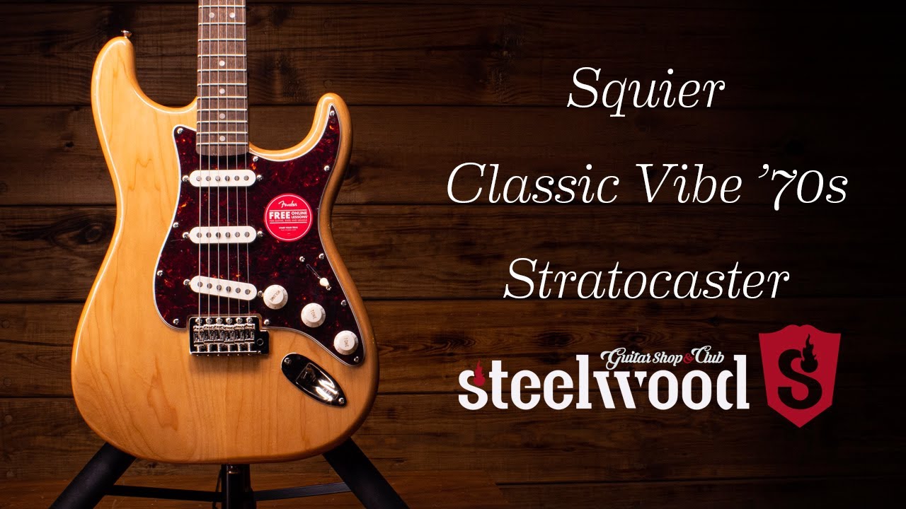 Una década controvertida | Squier Classic Vibe '70s Stratocaster