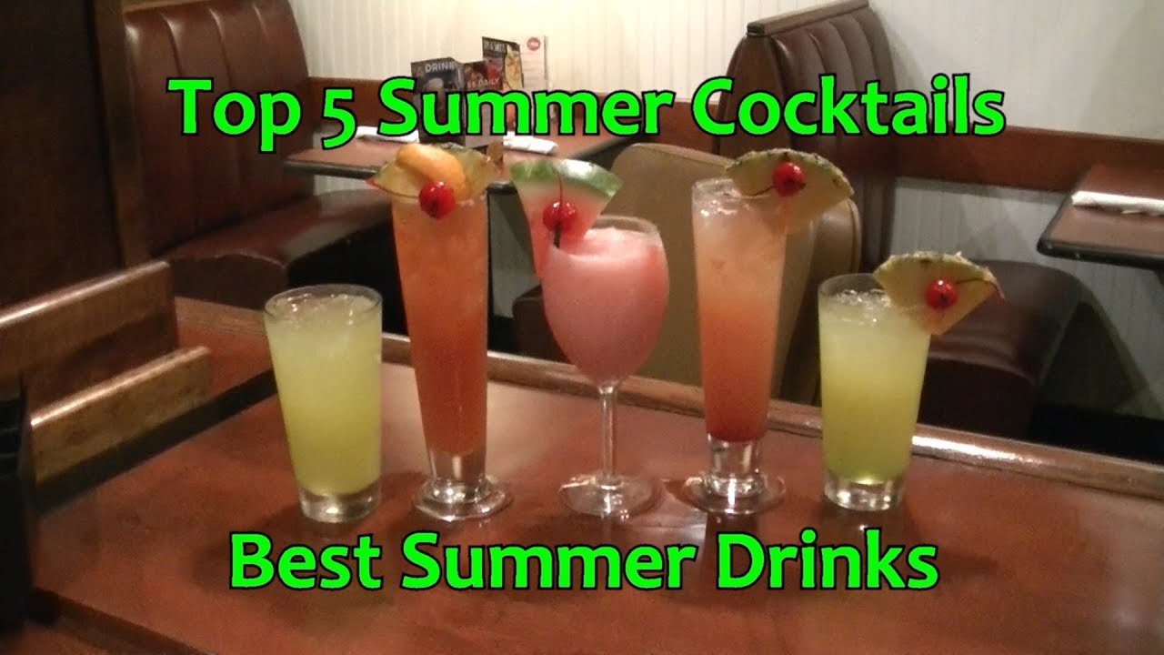 Top 5 Summer Cocktails Best Summer Drinks