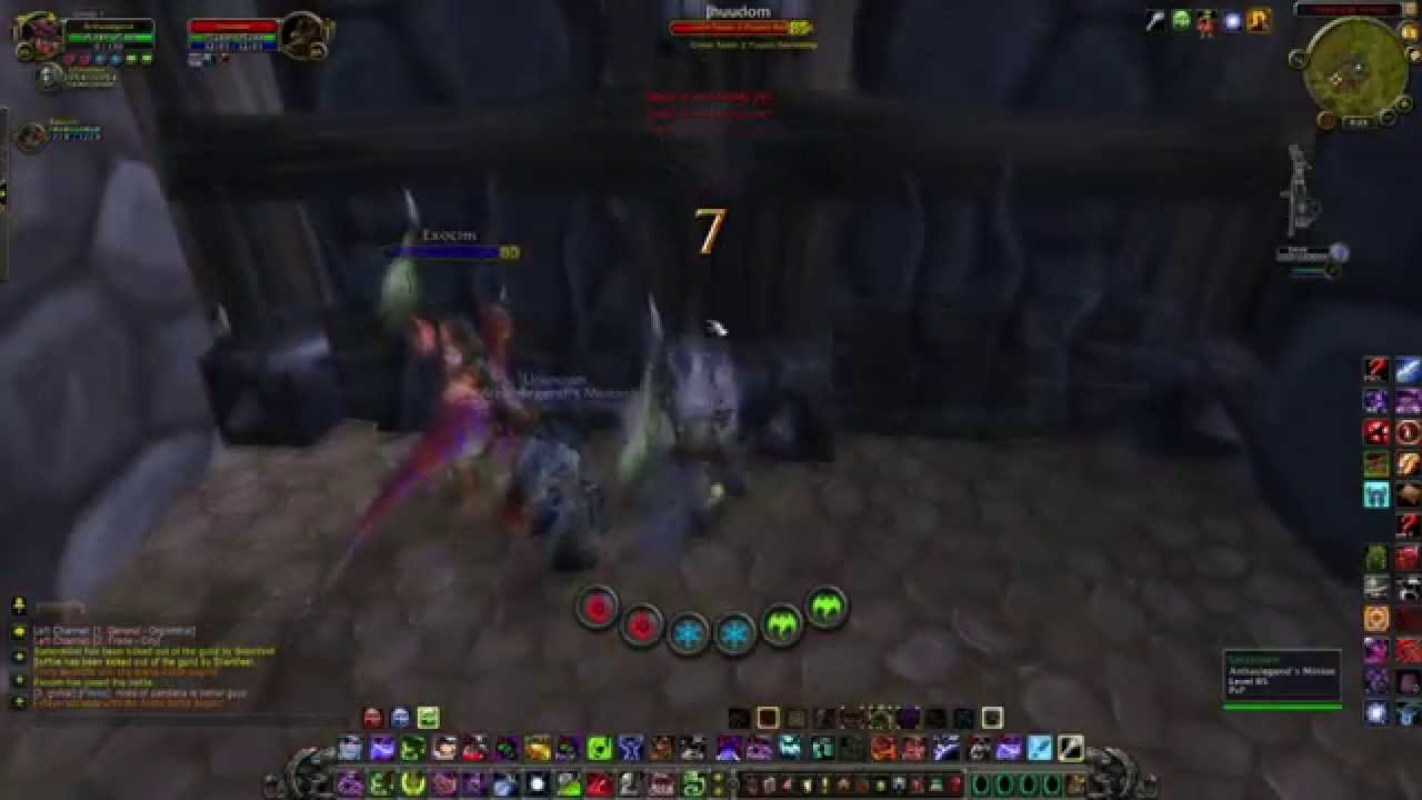 WoW:4.3.4 ArthasLegend Gearing Cataclysmic set. 2vs2 2.3k+ Warsong PvP - Molten Wow