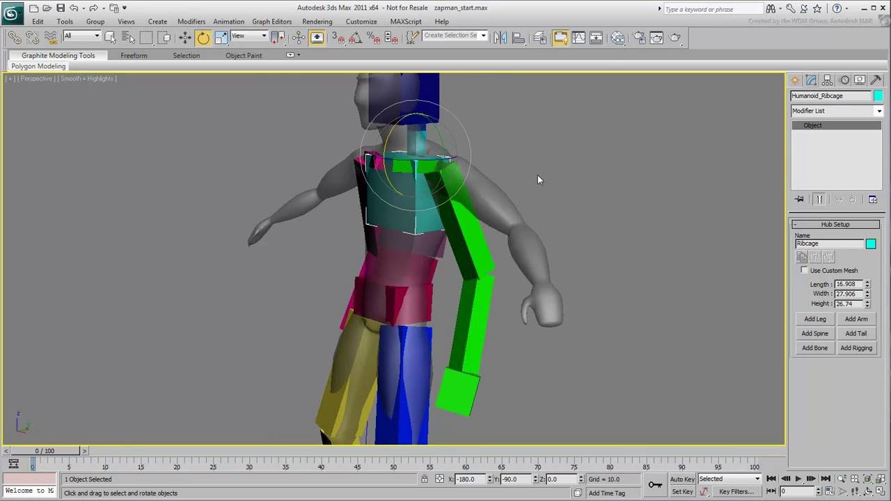 Using CAT in 3ds Max - Part 1 - Preset Rigs